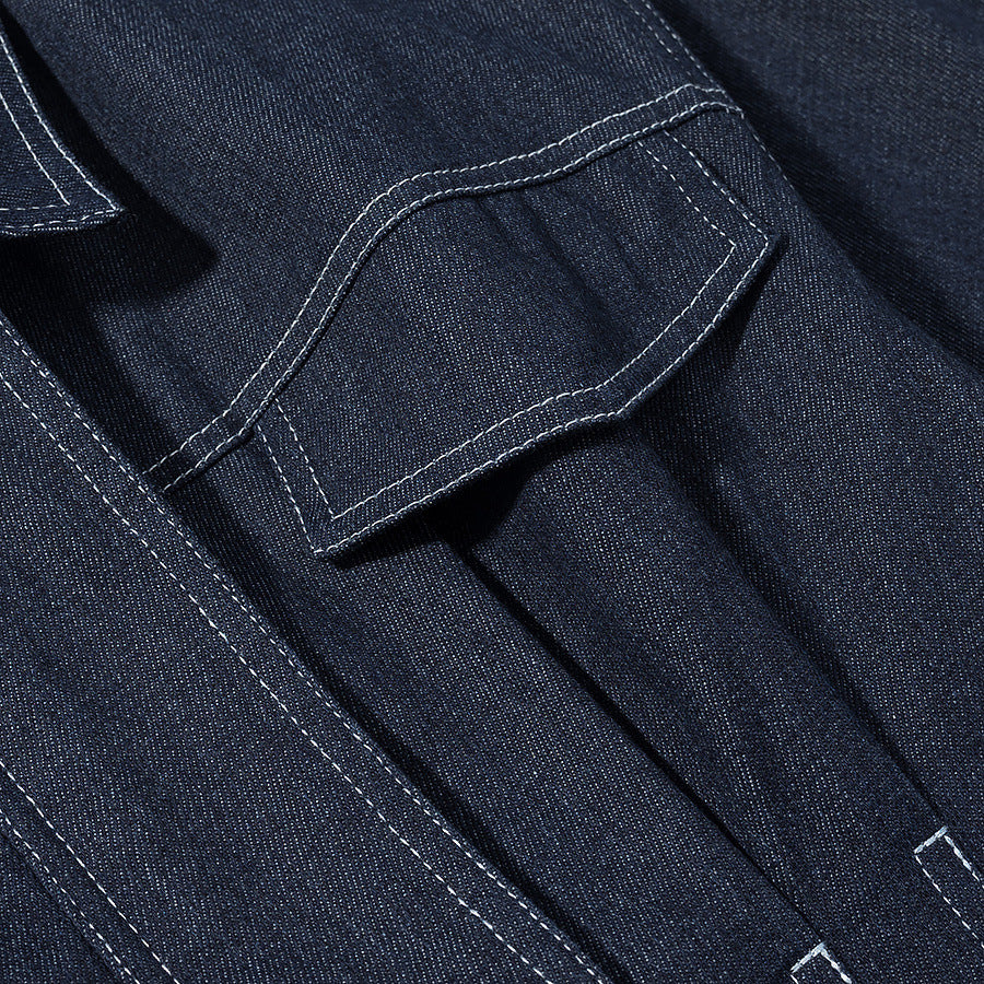 Dams fashionable denim jacket with practical pockets and casual cut Mirla-Eva Jonsson