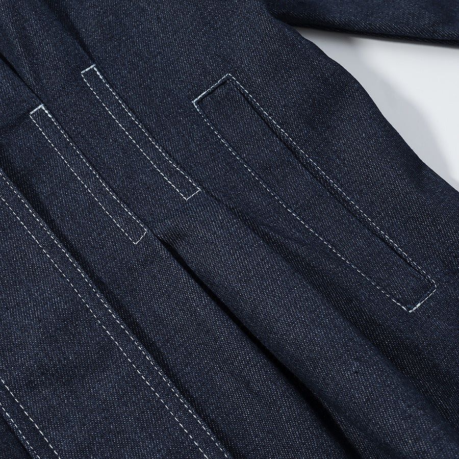 Dams fashionable denim jacket with practical pockets and casual cut Mirla-Eva Jonsson
