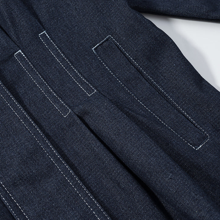 Dams fashionable denim jacket with practical pockets and casual cut Mirla-Eva Jonsson