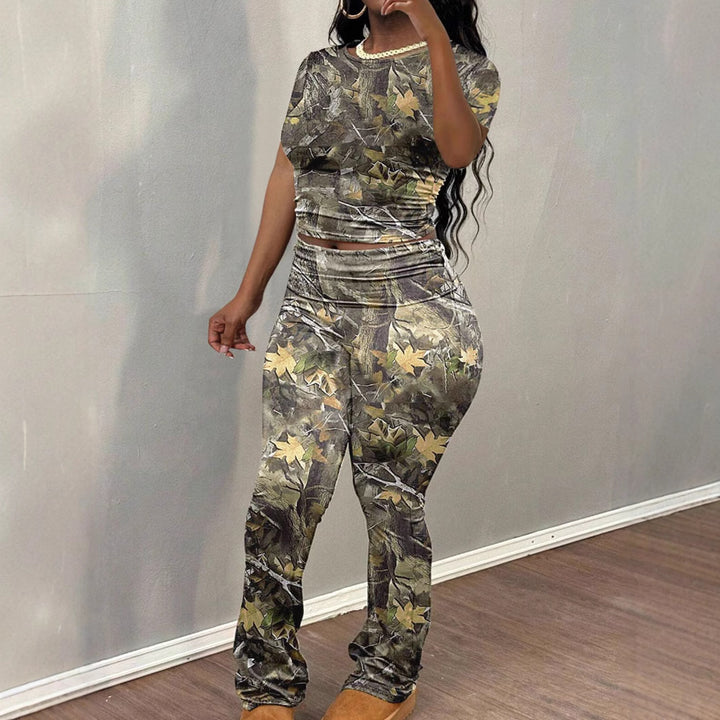 Dams fritidsset i camouflage-design Mirla-Eva Jonsson
