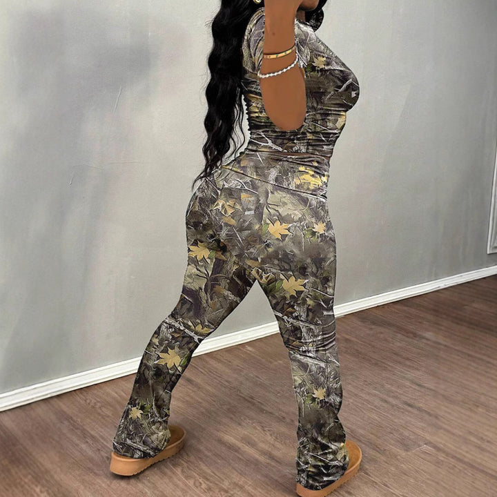 Dams fritidsset i camouflage-design Mirla-Eva Jonsson