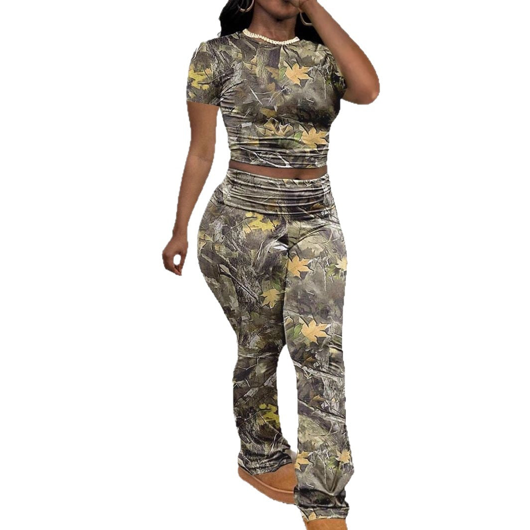 Dams fritidsset i camouflage-design Mirla-Eva Jonsson