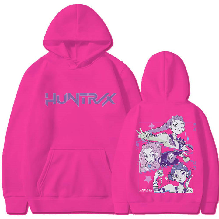 Dams hoodie med unik grafisk design och avslappnad passform Mirla-Eva Jonsson