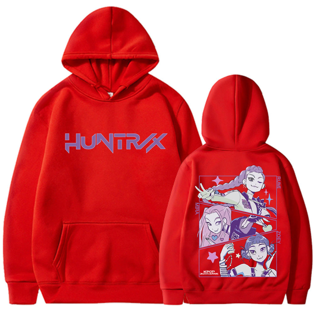 Dams hoodie med unik grafisk design och avslappnad passform Mirla-Eva Jonsson