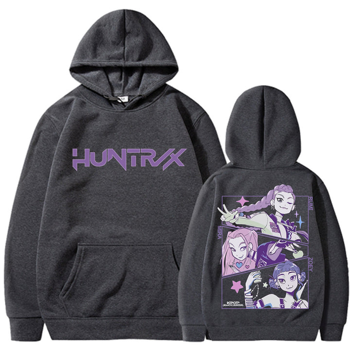 Dams hoodie med unik grafisk design och avslappnad passform Mirla-Eva Jonsson