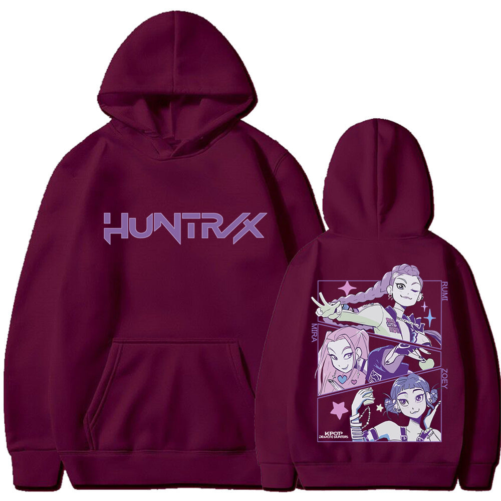 Dams hoodie med unik grafisk design och avslappnad passform Mirla-Eva Jonsson
