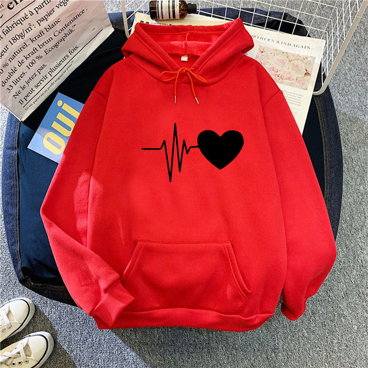 Dams hoodie med värmande design och bekväm passform Mirla-Eva Jonsson