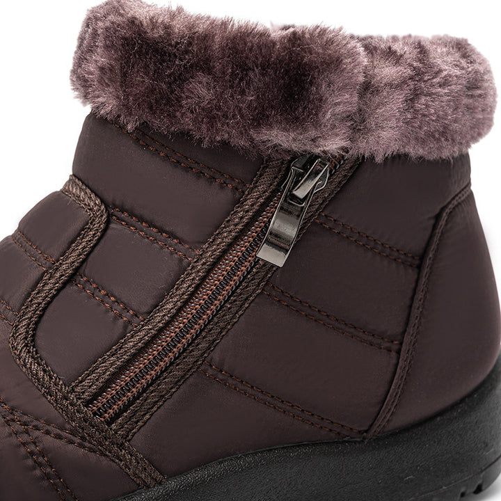 Dams isolerade vinterstövlar med halkfri sula och praktisk dragkedja Eva Jonsson-Eva Jonsson