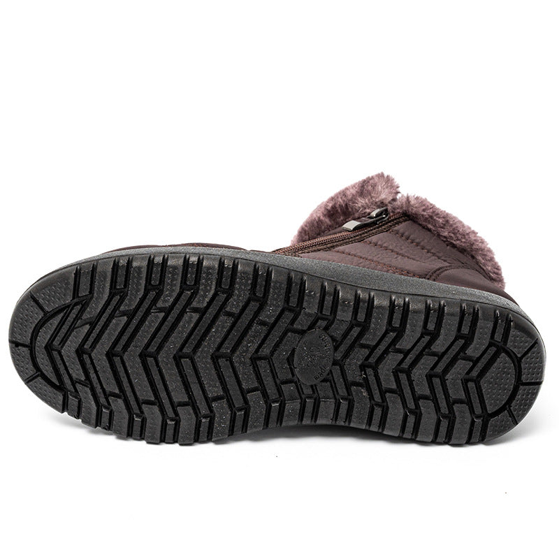 Dams isolerade vinterstövlar med halkfri sula och praktisk dragkedja Eva Jonsson-Eva Jonsson