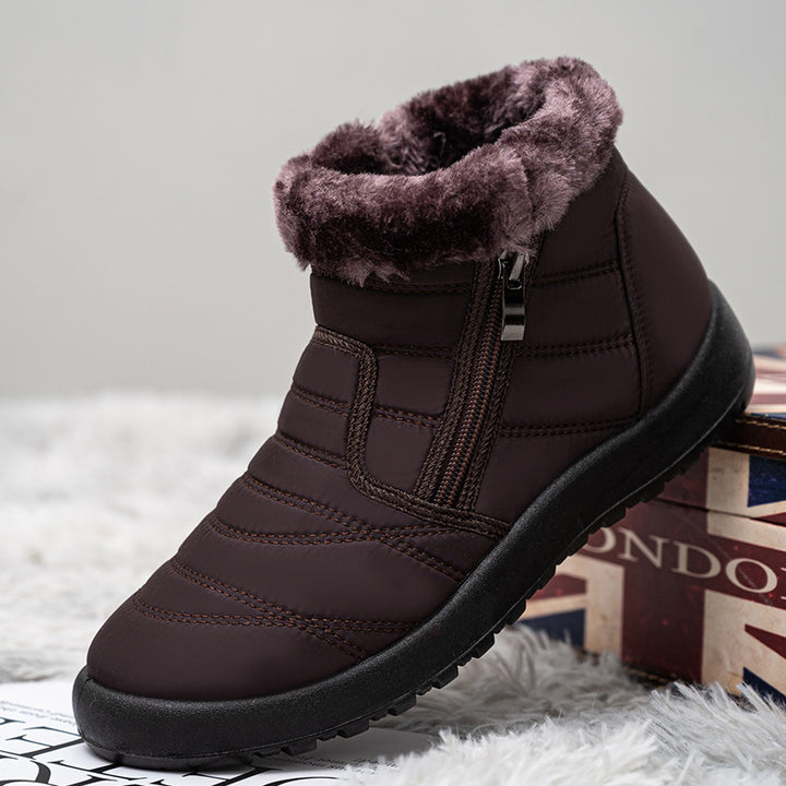 Dams isolerade vinterstövlar med halkfri sula och praktisk dragkedja Eva Jonsson-Eva Jonsson