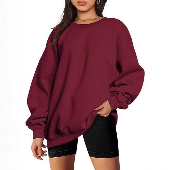 Dams oversized Sweatshirt med lösa ärmar Mirla-Eva Jonsson