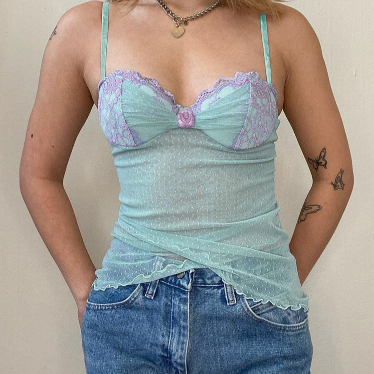 Dams spetsoberdel med elegant design Eva Jonsson-Eva Jonsson