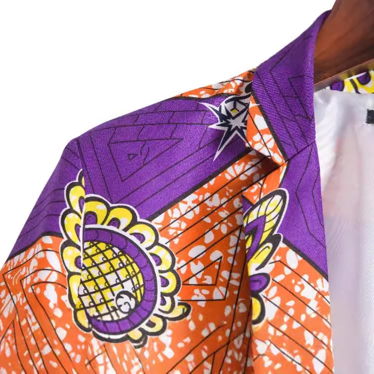 Damsblazer i iögonfallande afrikansk mönster Mirla-Eva Jonsson