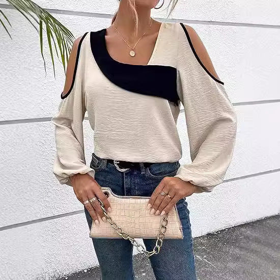 Damsdesigner-top med cut-out-ärmar Eva Jonsson-Eva Jonsson