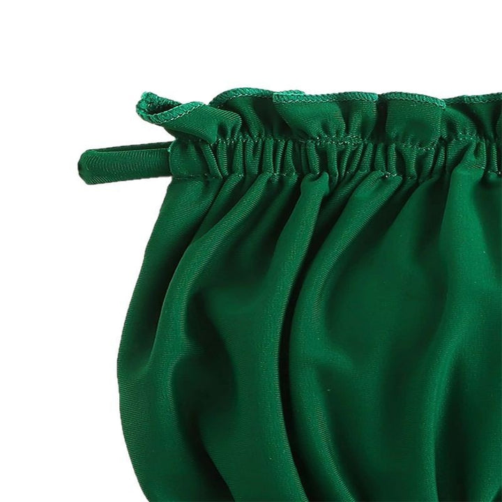 Damsk Bandeau-bikini med rynkat design och sidoknytning Mirla-Eva Jonsson