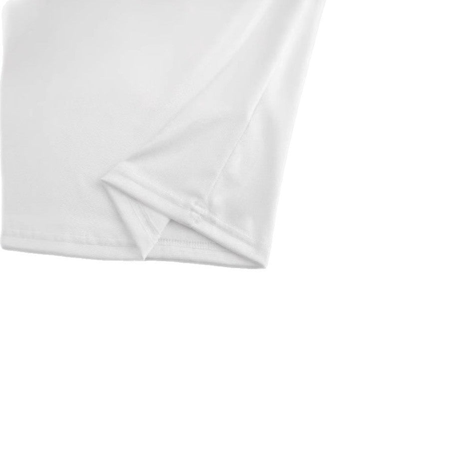 Damsk Crop-T-shirt med fräsch körsbärsmotiv och lekfull slipsdesign Mirla-Eva Jonsson