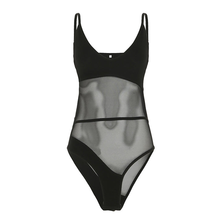 Damsk bodysuit med elegant spetsdetalj Mirla-Eva Jonsson