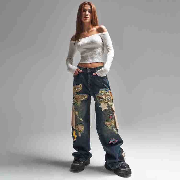 Damska Cargo-jeans i modern vintage-stil från Mirla-Eva Jonsson