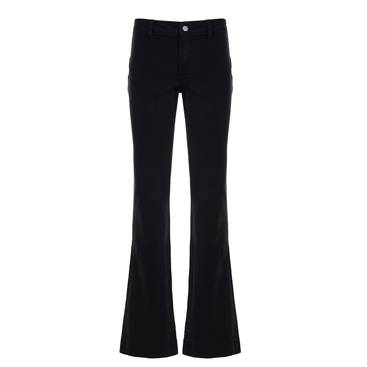 Damska Flared Jeans i tidlös design med hög midja Mirla-Eva Jonsson