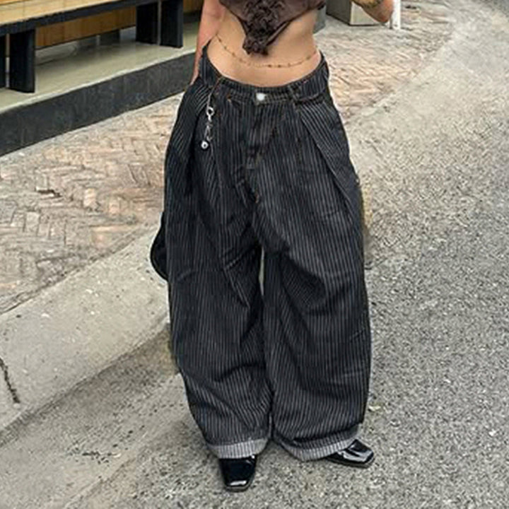 Damska Vida Hög midjebyxor Mirla-Eva Jonsson