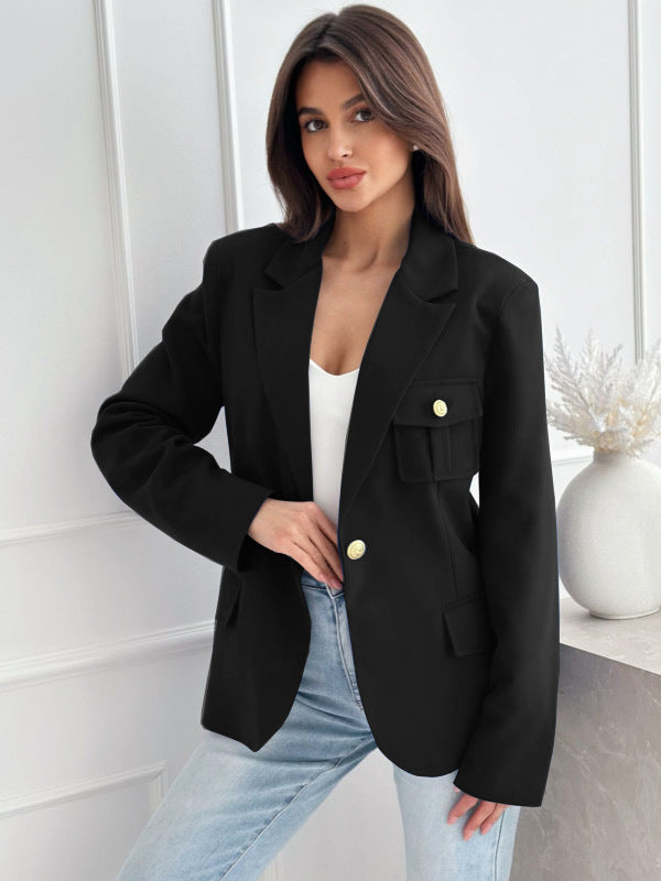 Damska affärsblazer med eleganta detaljer Mirla-Eva Jonsson