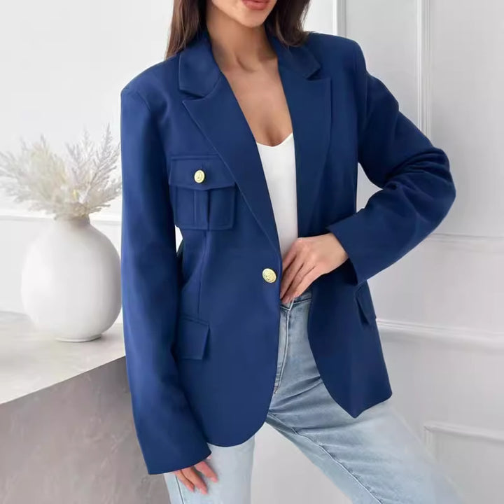 Damska affärsblazer med eleganta detaljer Mirla-Eva Jonsson