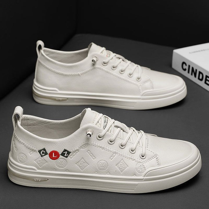 Damska fashion sneakers med strukturerat övre material Mirla-Eva Jonsson