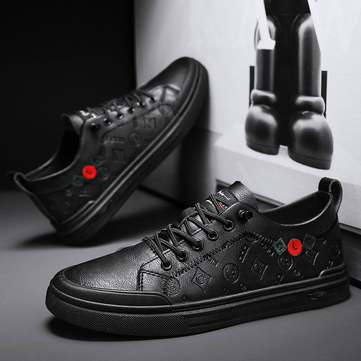 Damska fashion sneakers med strukturerat övre material Mirla-Eva Jonsson