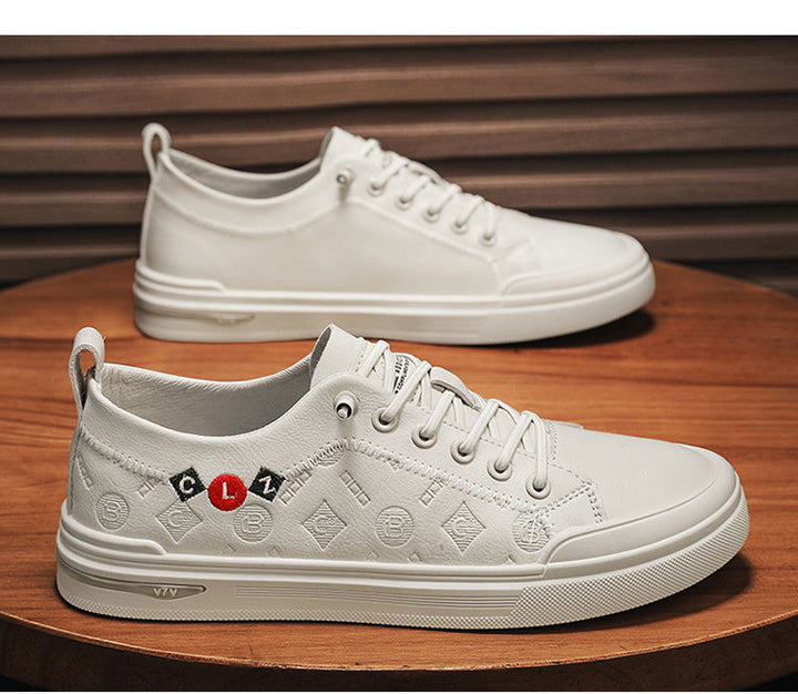Damska fashion sneakers med strukturerat övre material Mirla-Eva Jonsson