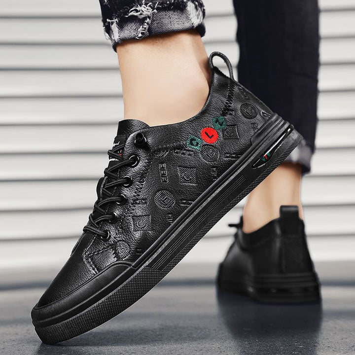 Damska fashion sneakers med strukturerat övre material Mirla-Eva Jonsson