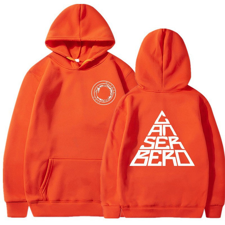 Damska hoodie med kreativ grafisk design och bekväm passform Mirla-Eva Jonsson
