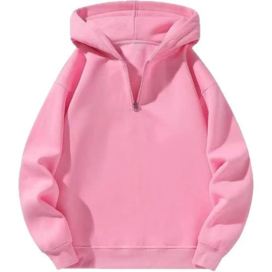 Damska hoodies med hög krage och kort dragkedja Mirla-Eva Jonsson