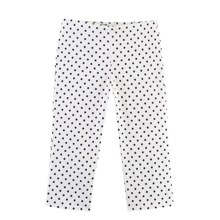 Damska leggings med modern punktdesign och elastisk midja Mirla-Eva Jonsson