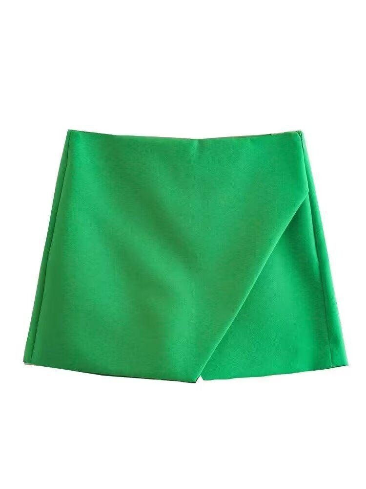 Damska modische Wickel-Shorts aus hochwertigem, elastischem Material Mirla-Eva Jonsson