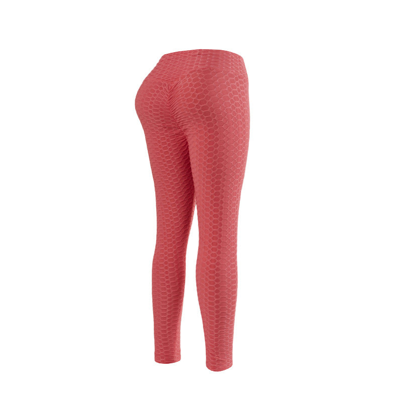 Damska sportiga leggings med strukturerad yta Mirla-Eva Jonsson