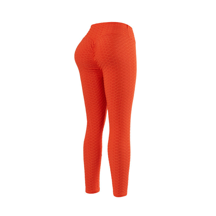 Damska sportiga leggings med strukturerad yta Mirla-Eva Jonsson