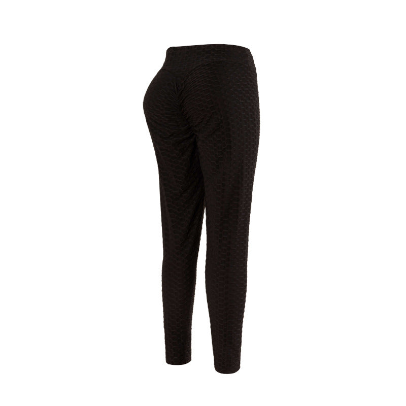 Damska sportiga leggings med strukturerad yta Mirla-Eva Jonsson