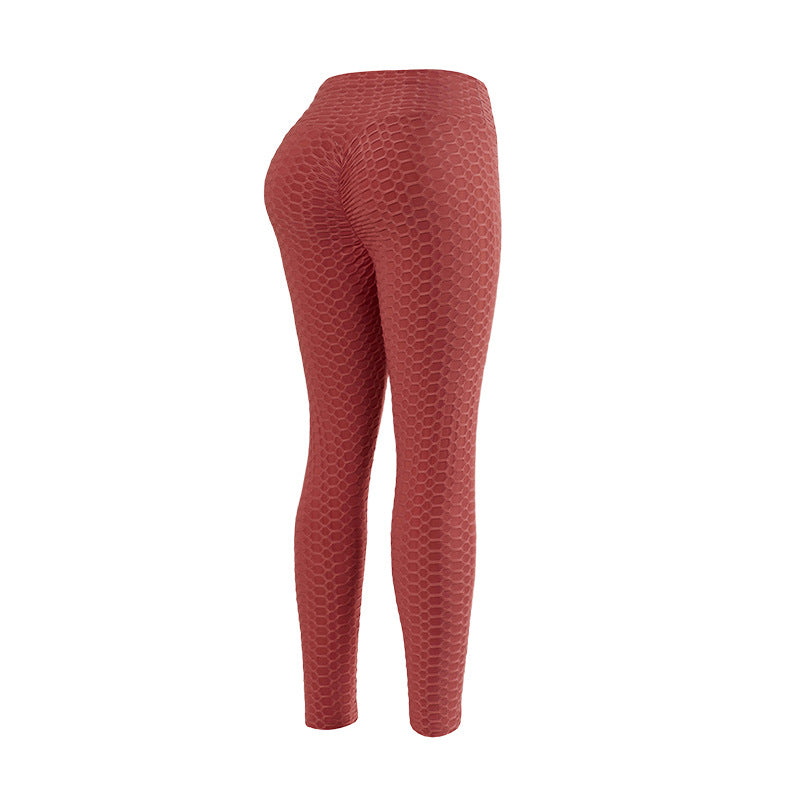 Damska sportiga leggings med strukturerad yta Mirla-Eva Jonsson