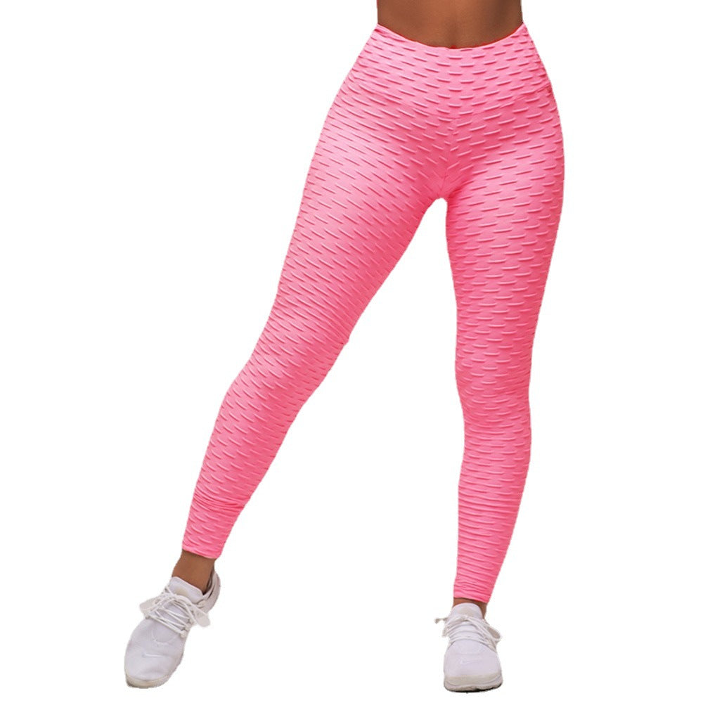 Damska sportiga leggings med strukturerad yta Mirla-Eva Jonsson