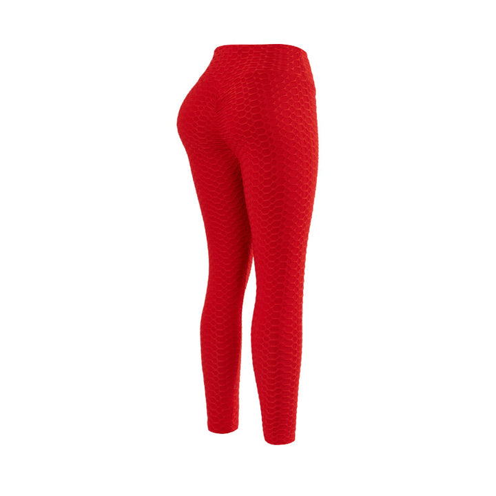 Damska sportiga leggings med strukturerad yta Mirla-Eva Jonsson