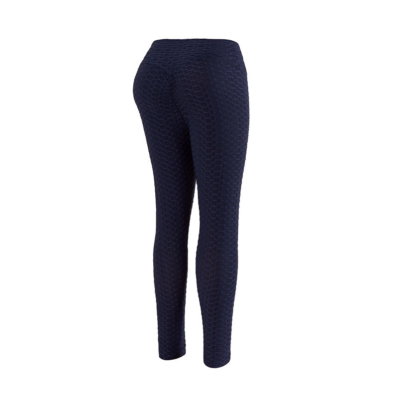Damska sportiga leggings med strukturerad yta Mirla-Eva Jonsson