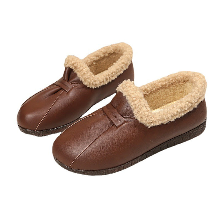 Damska tofflor med fodrad krage och halkfri sula Eva Jonsson-Eva Jonsson