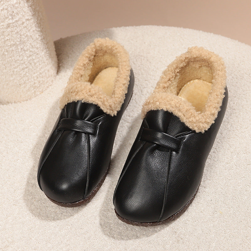 Damska tofflor med fodrad krage och halkfri sula Eva Jonsson-Eva Jonsson