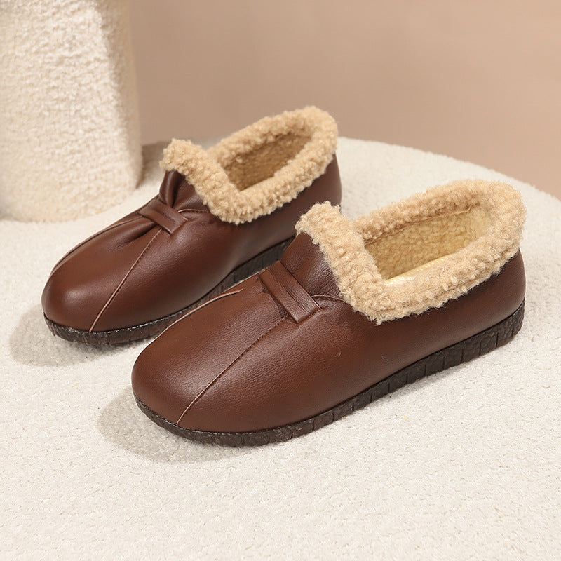 Damska tofflor med fodrad krage och halkfri sula Eva Jonsson-Eva Jonsson