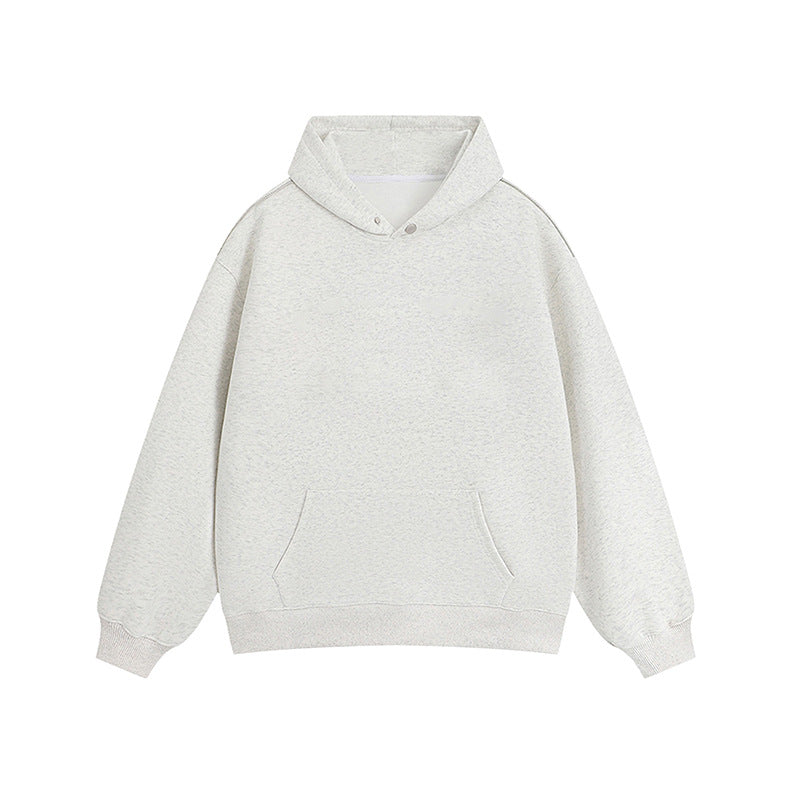 Damske hooded sweatshirt med praktiska tryckknappar och känguruficka Eva Jonsson-Eva Jonsson