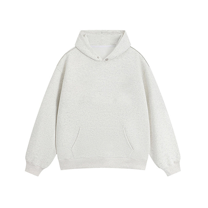 Damske hooded sweatshirt med praktiska tryckknappar och känguruficka Eva Jonsson-Eva Jonsson