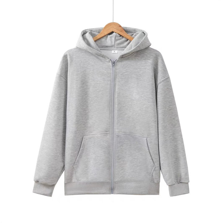 Damske hoodie-jacka med full dragkedja och praktiska fickor Mirla-Eva Jonsson