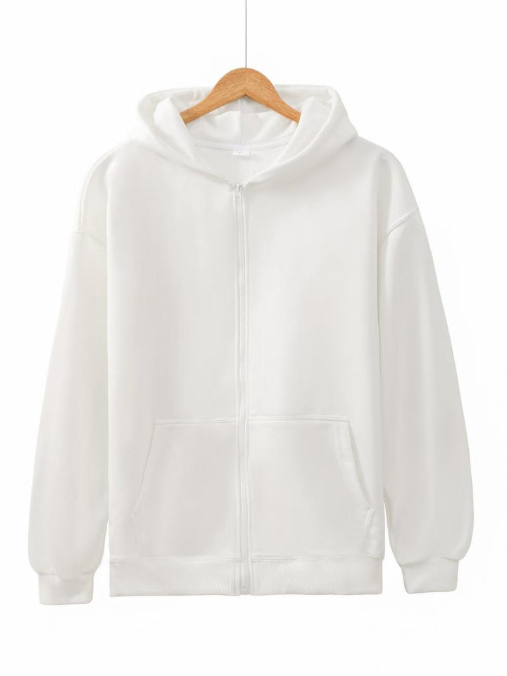 Damske hoodie-jacka med full dragkedja och praktiska fickor Mirla-Eva Jonsson