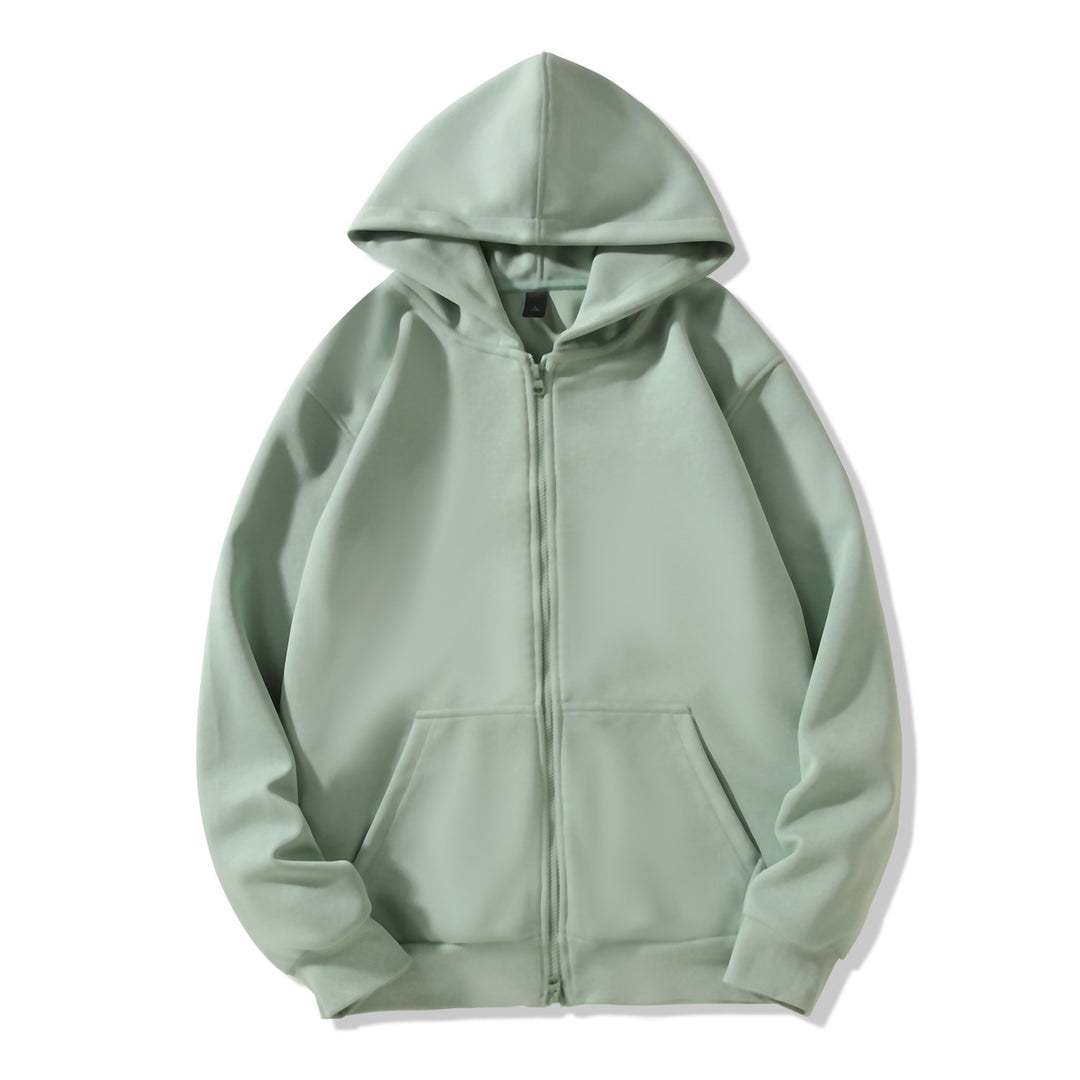 Damske hoodie-jacka med full dragkedja och praktiska fickor Mirla-Eva Jonsson