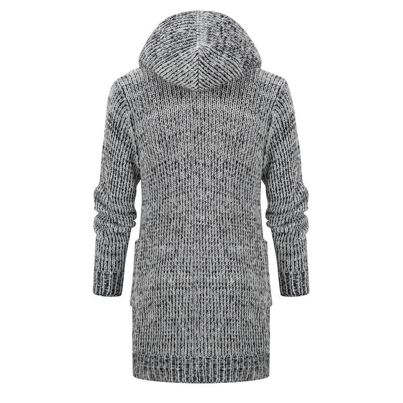 Damsko cardigan med huva och sidofickor Mirla-Eva Jonsson